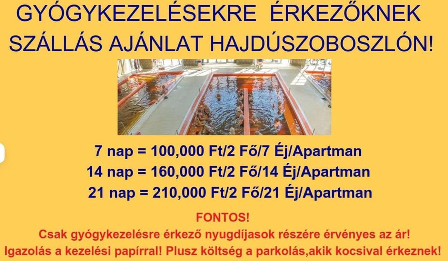 Tilla Apartman Hajdúszoboszló Extérieur photo
