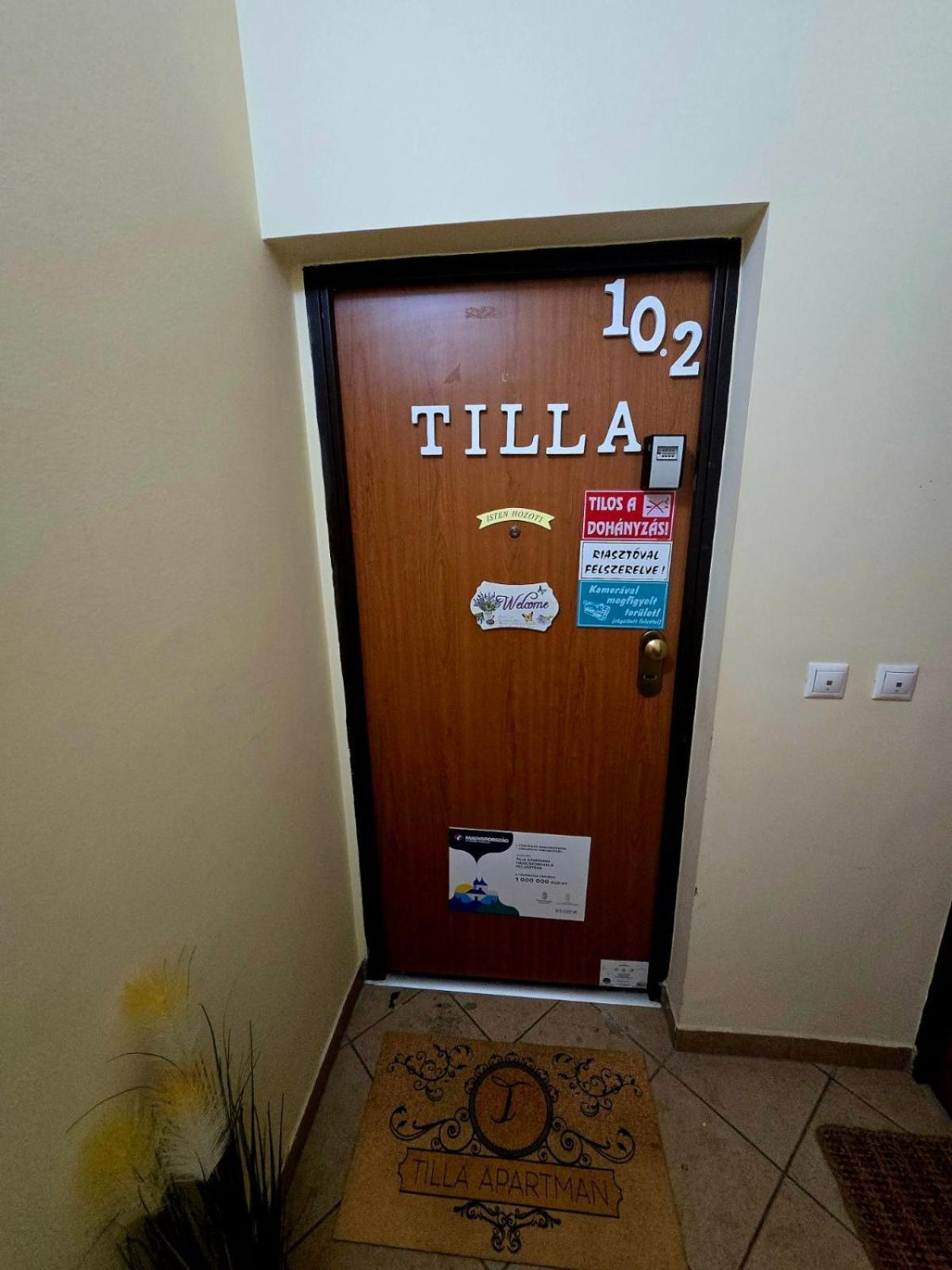 Tilla Apartman Hajdúszoboszló Extérieur photo