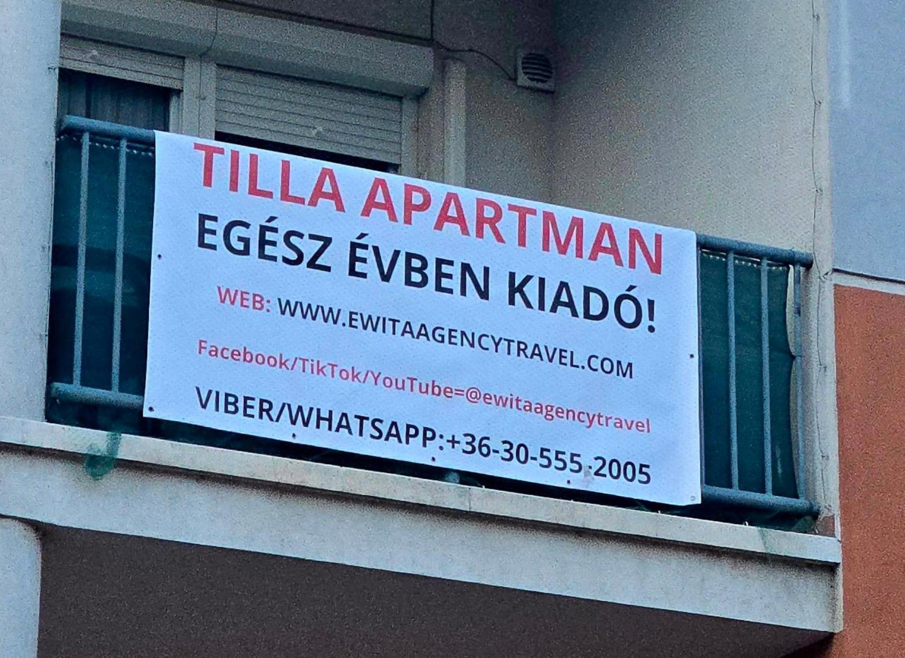Tilla Apartman Hajdúszoboszló Extérieur photo